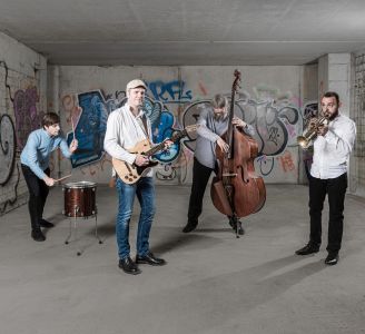 Maik Ollhoff, Gregorio Mangano, Markus Conrads, Jazz-Band
