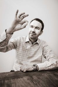 Jörg Gellner mit Südseeperle